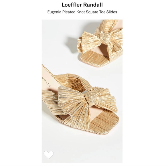 Loeffler Randall Eugenia Pleated  Slides - Picture 4 of 11